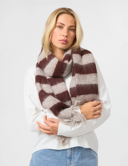 Scarf | Stripe with Tassels