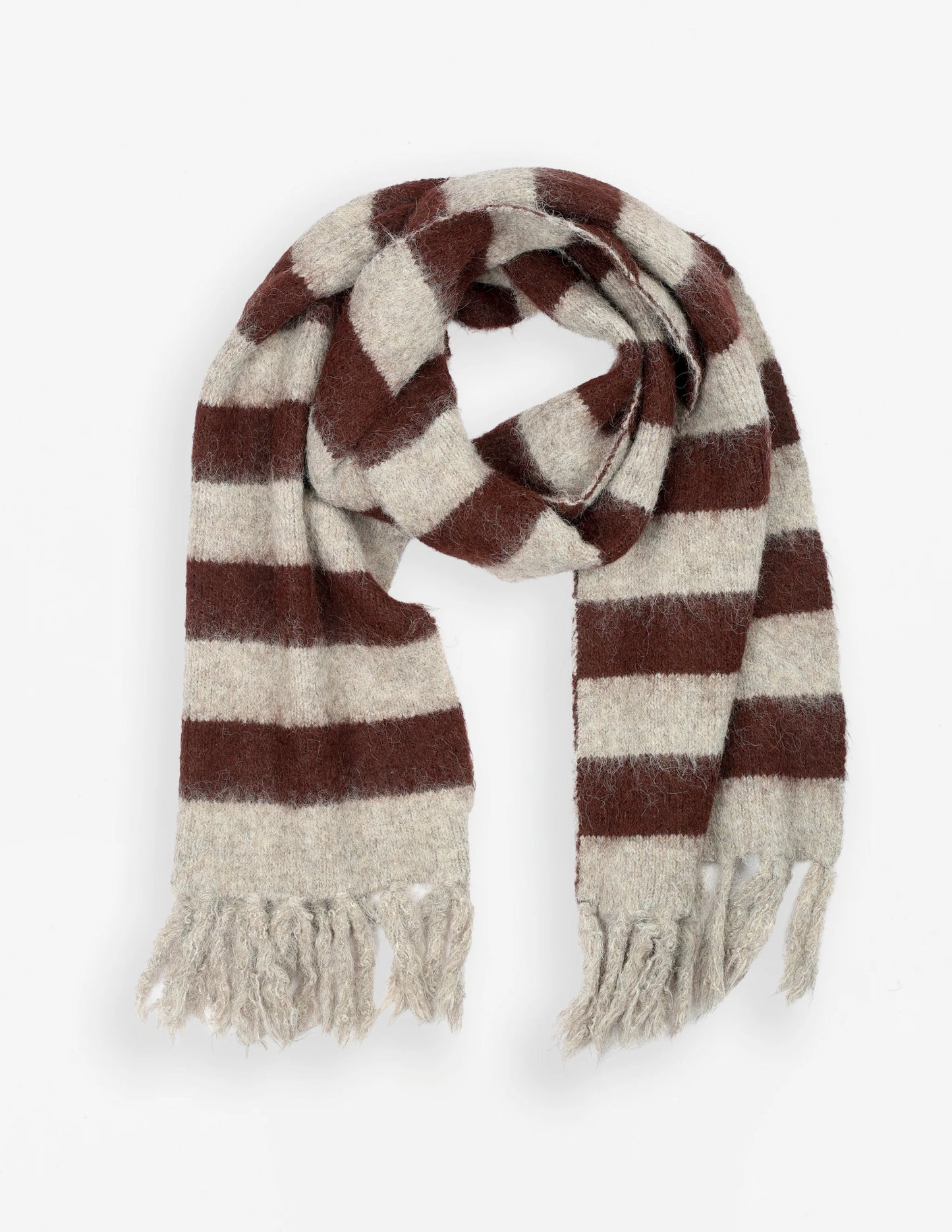 Scarf | Stripe with Tassels