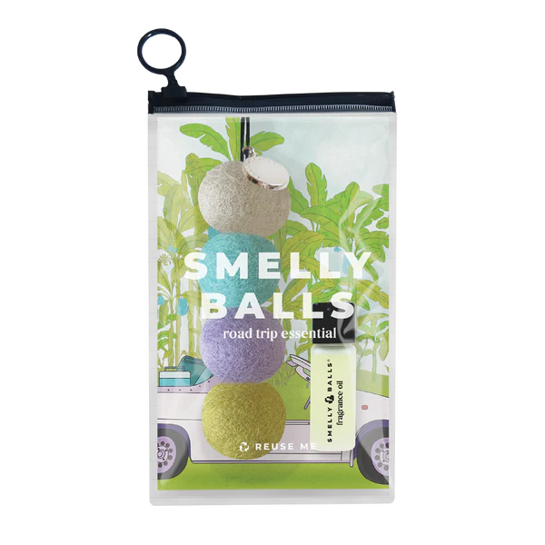 Smelly Balls  Limited EditionTropic Set + Rio - Reusable Car Air Freshener