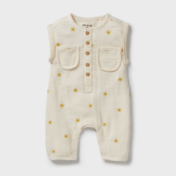 Wilson & Frenchy | Organic Crinkle Growsuit