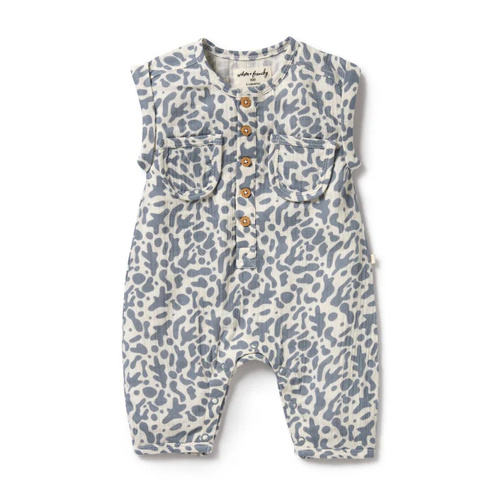 Wilson & Frenchy | Organic Crinkle Growsuit