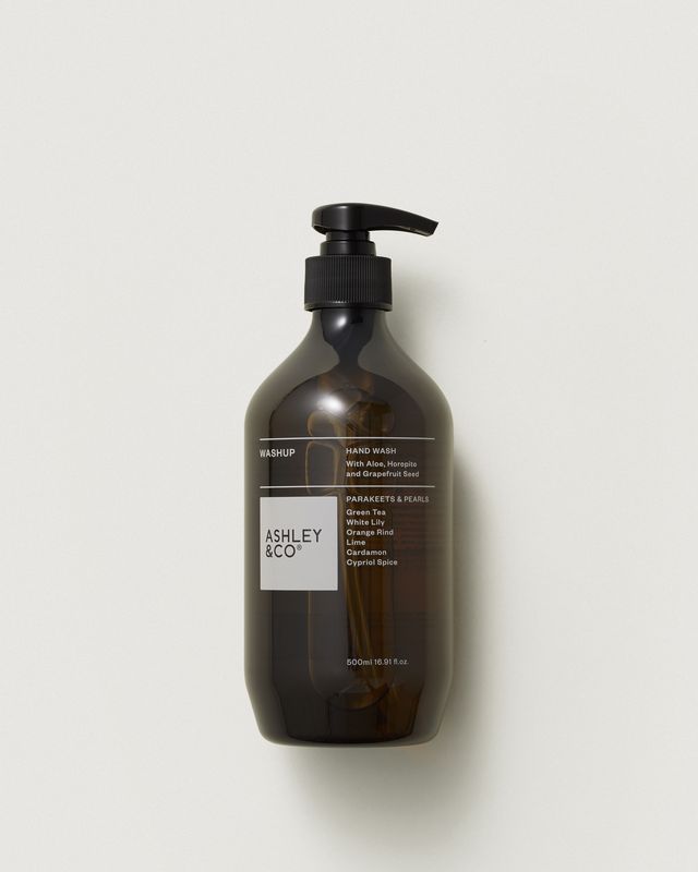 Ashley & Co Washup hand wash 500ml, Parakeets & Pearls