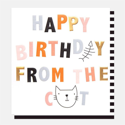 Card | Happy Birthday from the Cat
