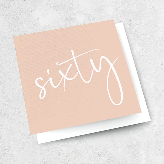 Sixty Card