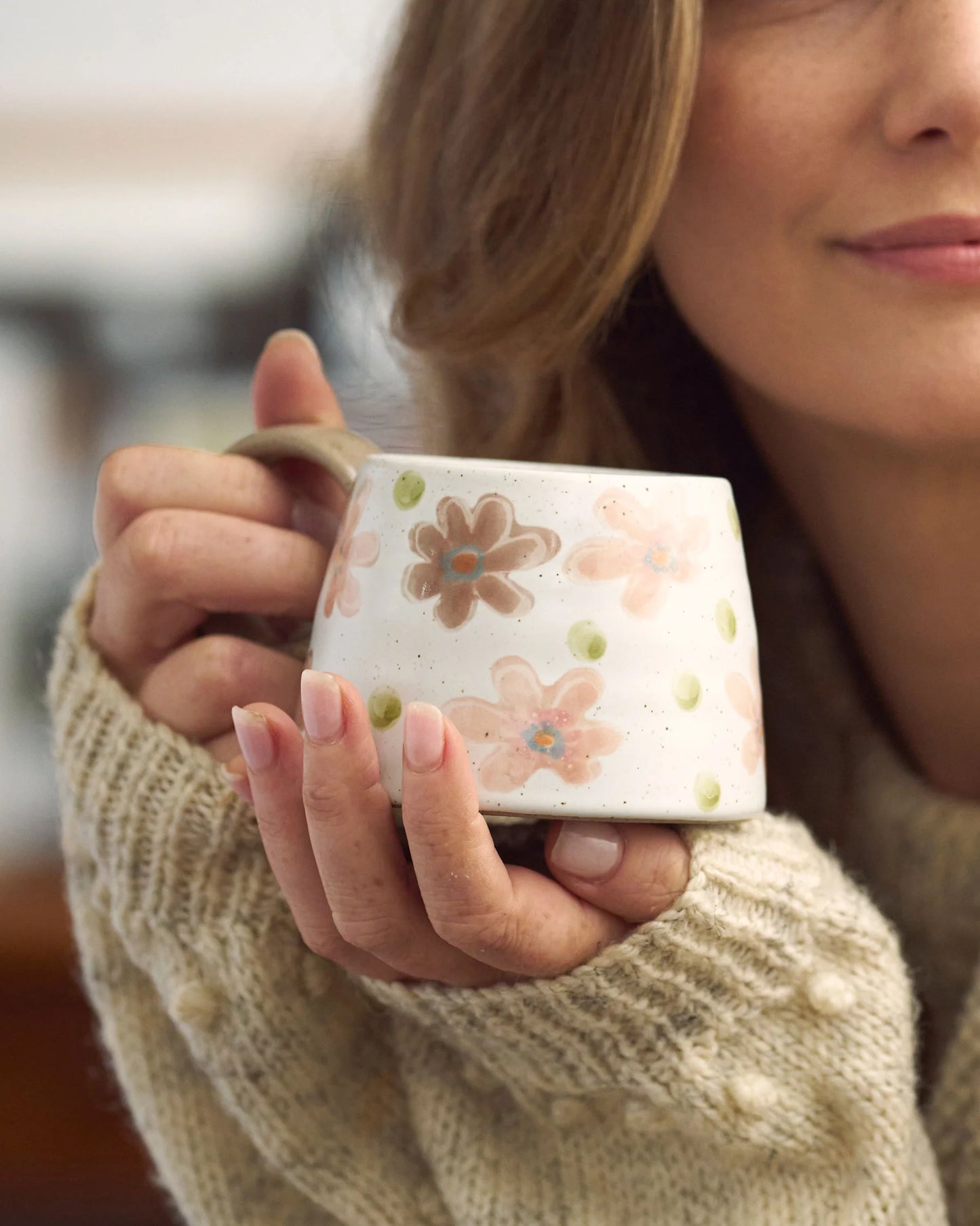 Large Handled Mug