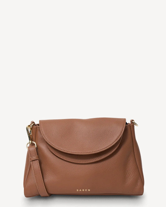 Beckett Crossbody Bag | Tan Luxe