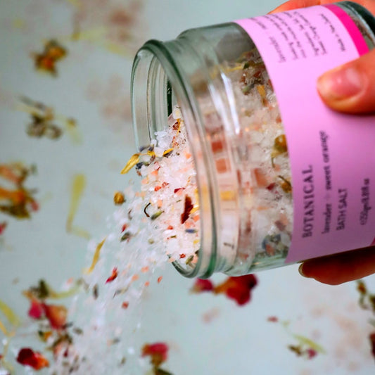 Lavender + Sweet Orange Bath Salt