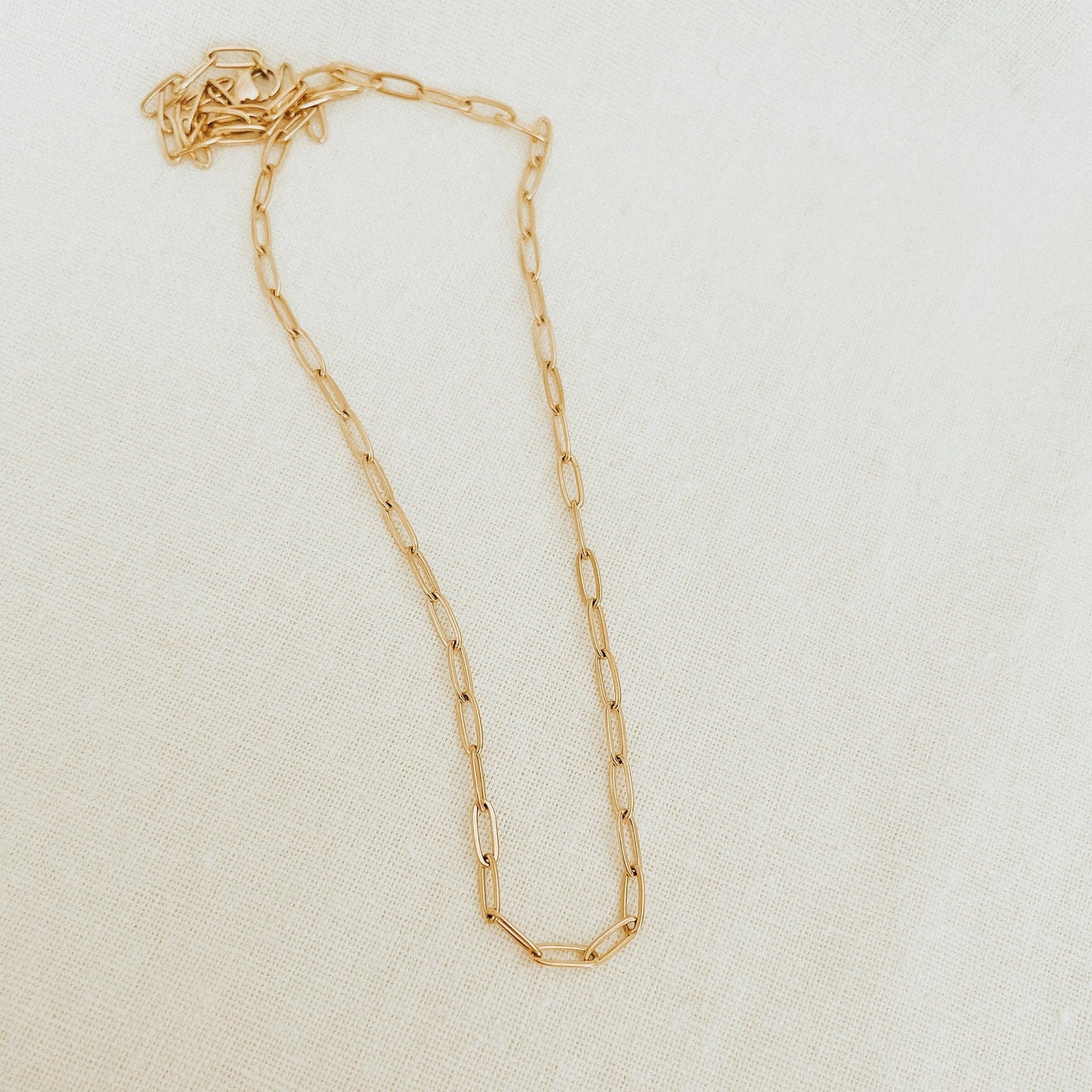 Large Paperclip Necklace