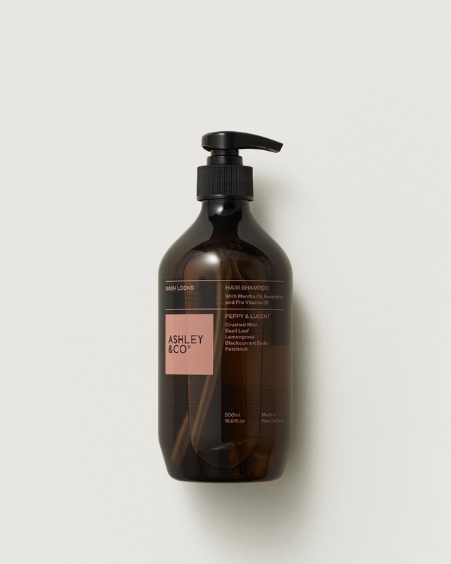 Ashley & Co Wash Locks balanced shampoo 500ml, Peppy & Lucent