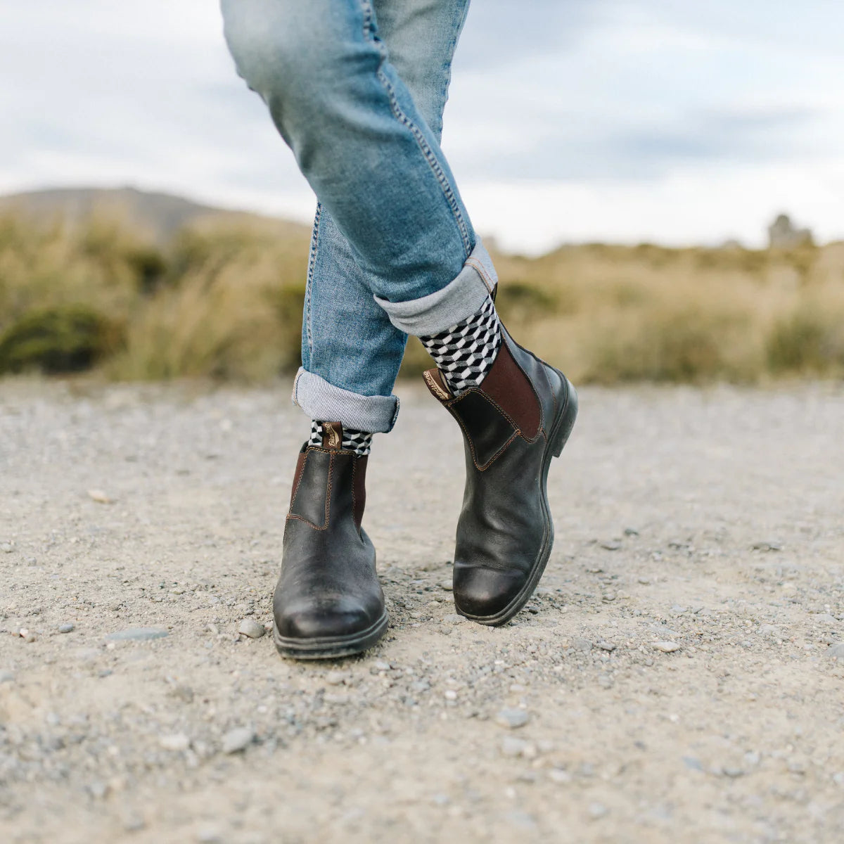 Lamington | Men's Merino Socks - Rook