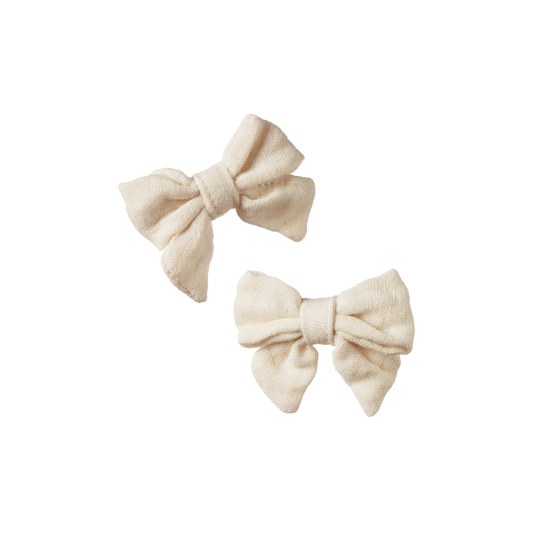 Small Bow Hair Clips | 2 Pack