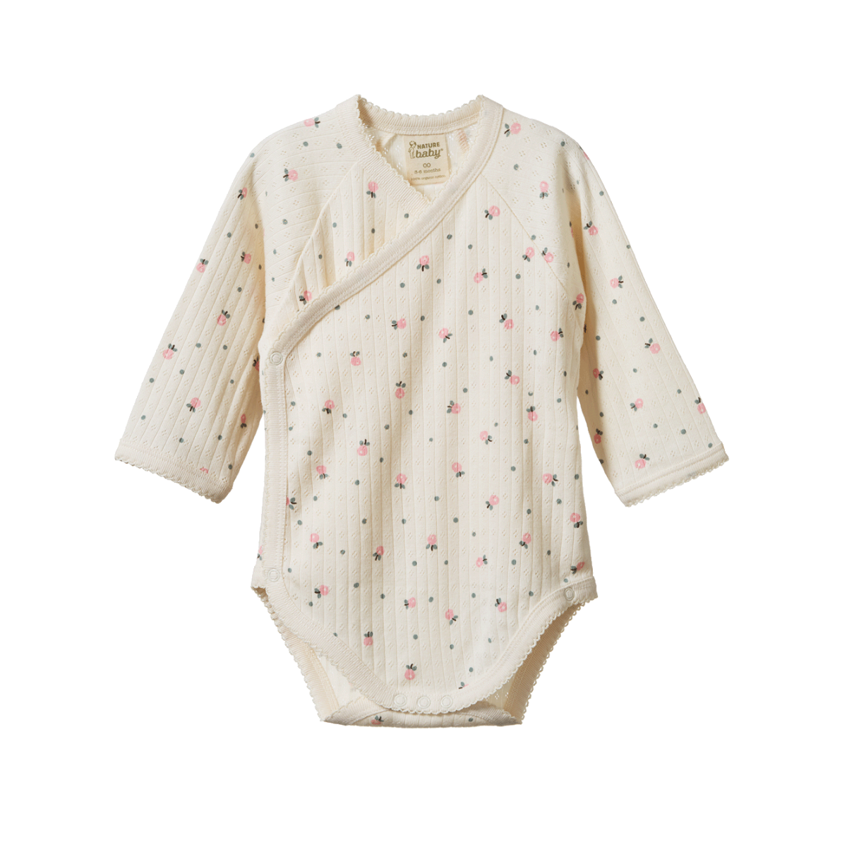 Long Sleeve Kimono Bodysuit