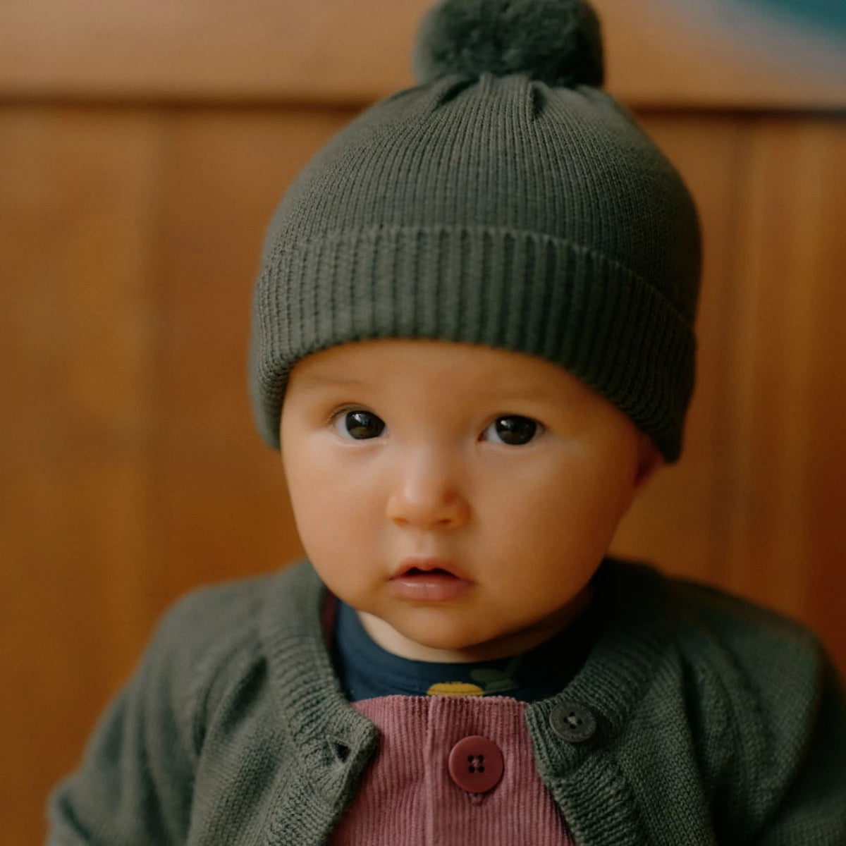 Alpine Pom Pom Beanie | Merino