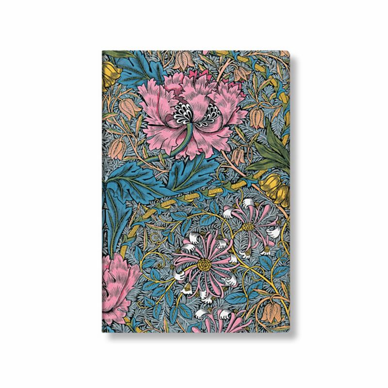 Morris Pink Honeysuckle Mini Address Book