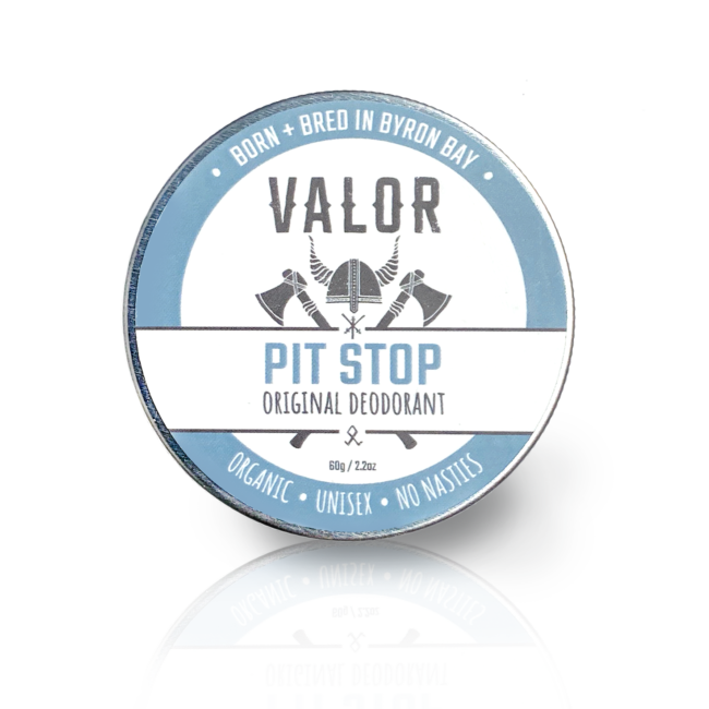 Valor Organics | Pit Stop Natural Deodorant - Found My Way Invercargill