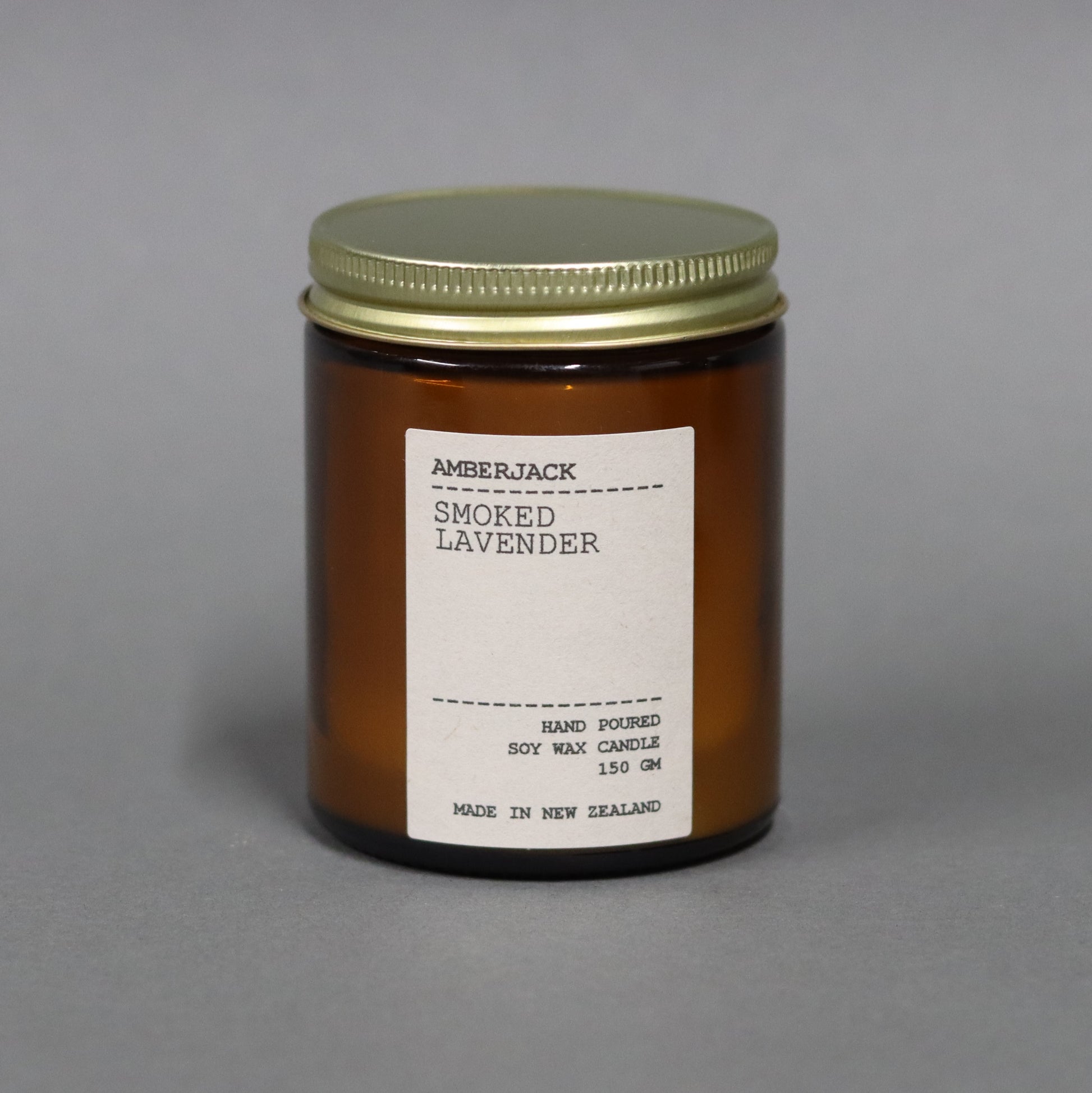 Amberjack Soy Candle | Smoked Lavender -  Regular - Found My Way Invercargill