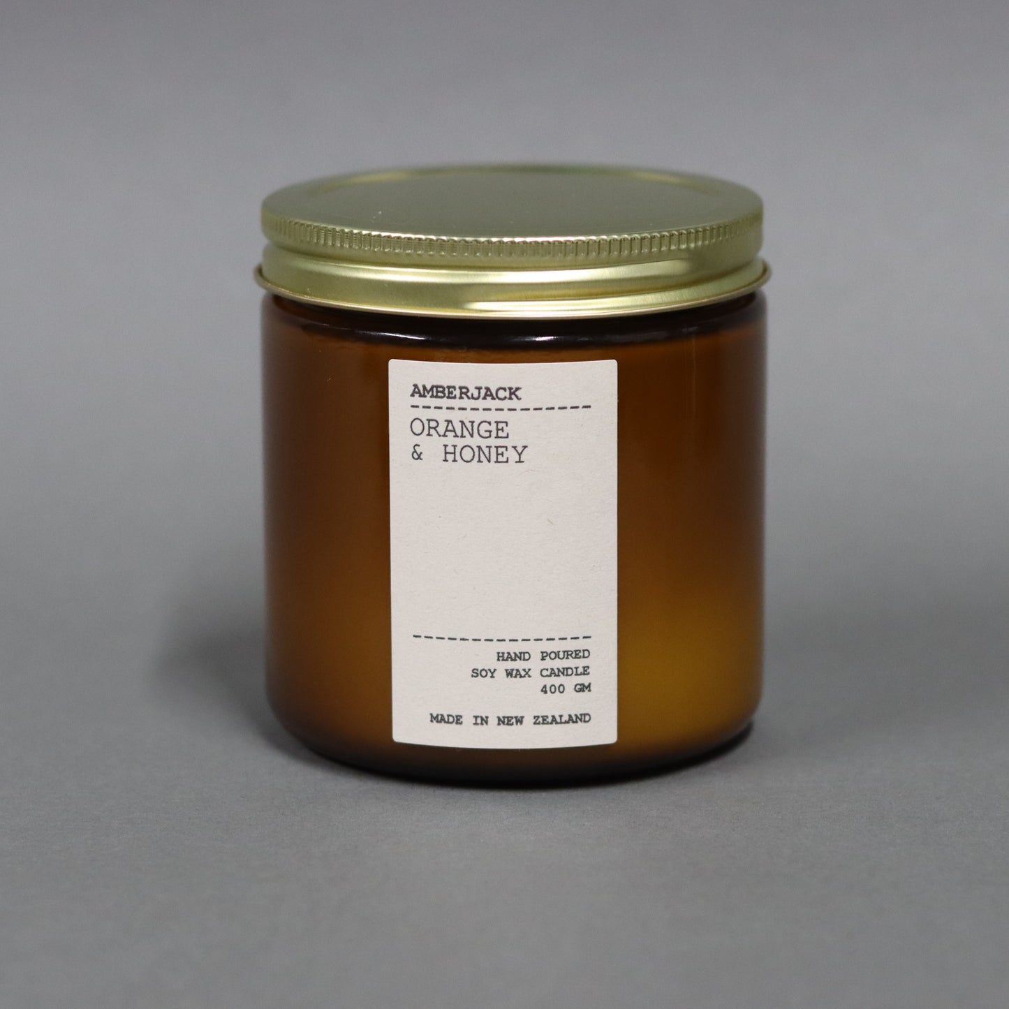 Amberjack Soy Candle | Orange & Honey - Large - Found My Way Invercargill