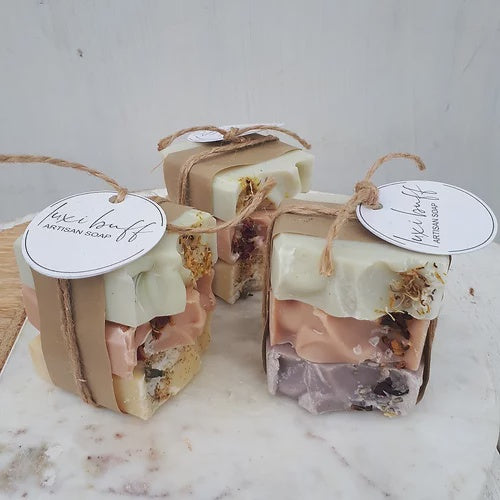 Luxi Buff | Natural Soap - Set of 3 - Found My Way Invercargill