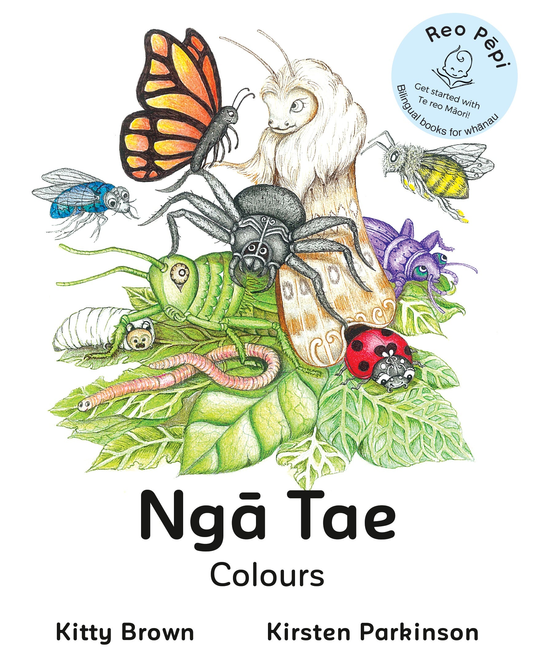 Reo Pepi Nga Tae Colours Book - Found My Way Invercargill