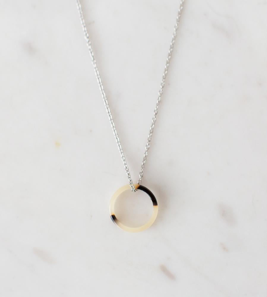 Sophie | Little Tort Necklace Light - Silver - Found My Way Invercargill