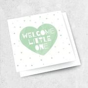 Ink Bomb | Welcome Little One Card - Found My Way Invercargill