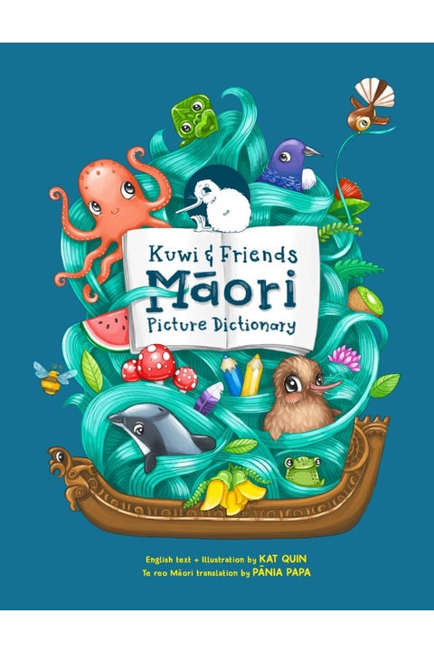 Kuwi & Friends Maori Picture Dictionary