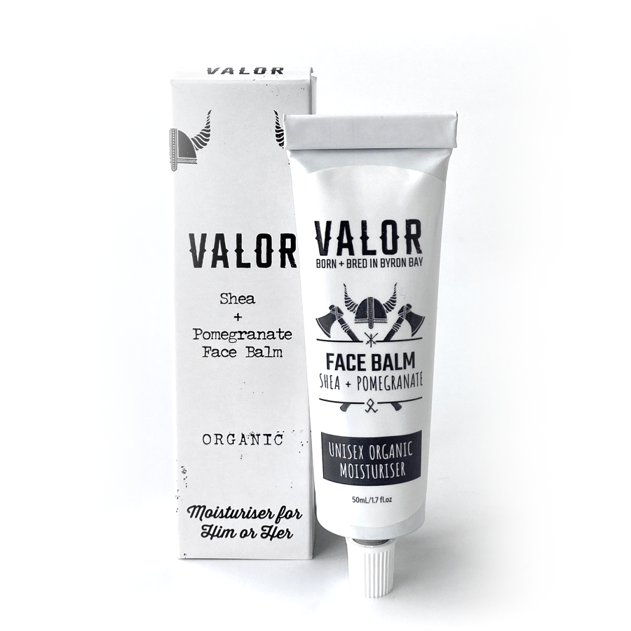 Valor | Shea & Pomegranate Face Balm - Found My Way Invercargill