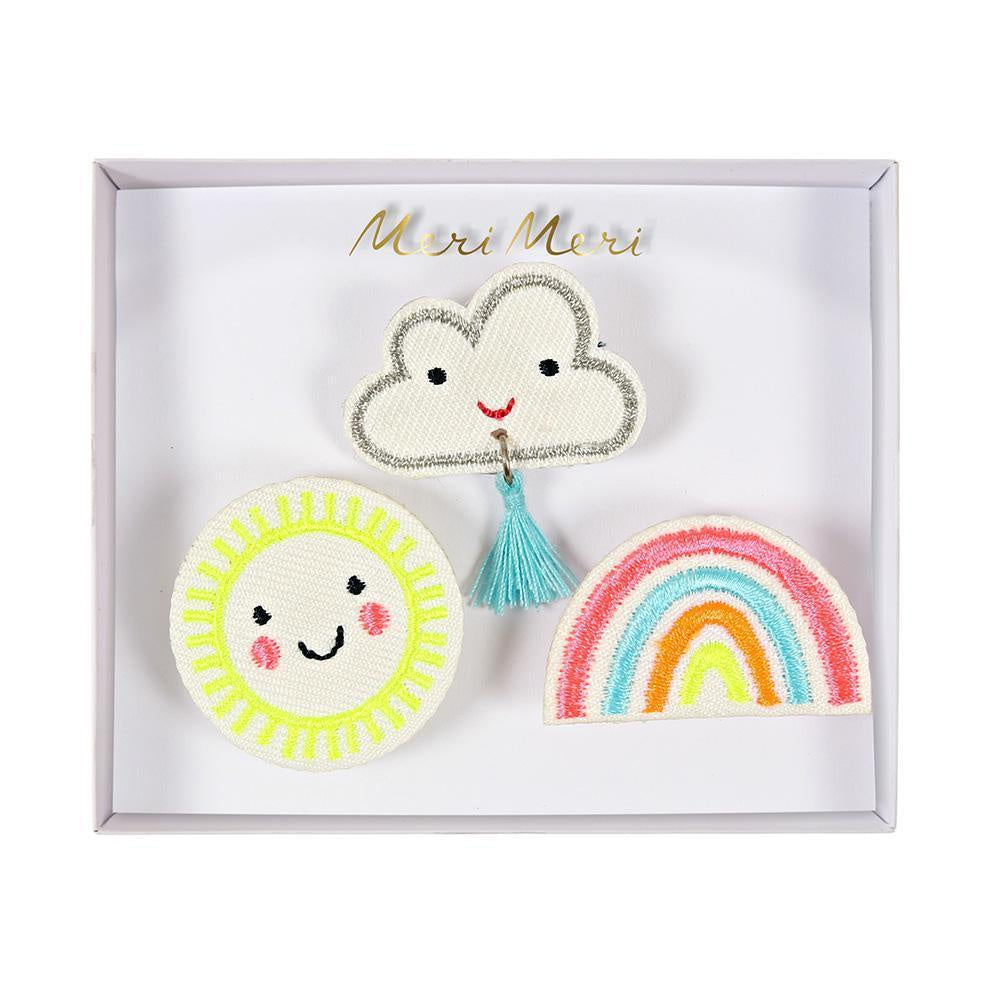 Meri Meri | Weather Faces Brooches - Found My Way Invercargill