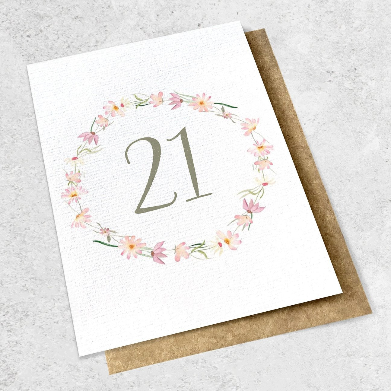 Ink Bomb | Floral Circle 21 Card - Found My Way Invercargill