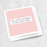 Ink Bomb | Ten Little Fingers & Ten Little Toes - Pink - Found My Way Invercargill
