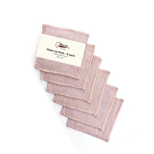 Nawrap | Organic Cotton Make up Wipes - 6 pack - Found My Way Invercargill