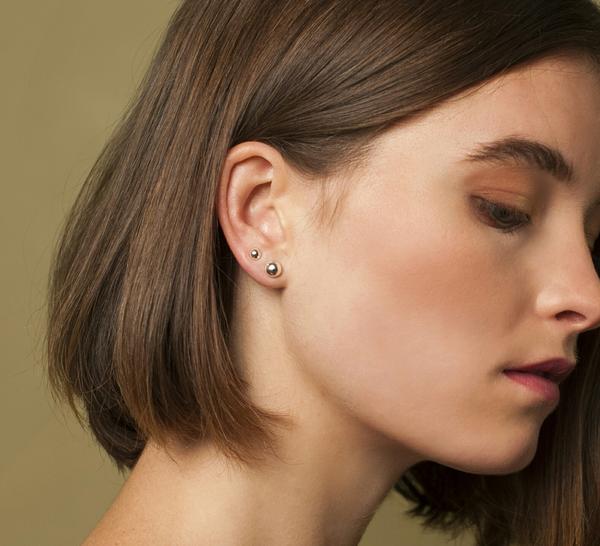 Jane Eppstein | Tiny Dome Earrings - Found My Way Invercargill