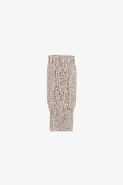 Antler | Fingerless Gloves - Wool Cable - Found My Way Invercargill