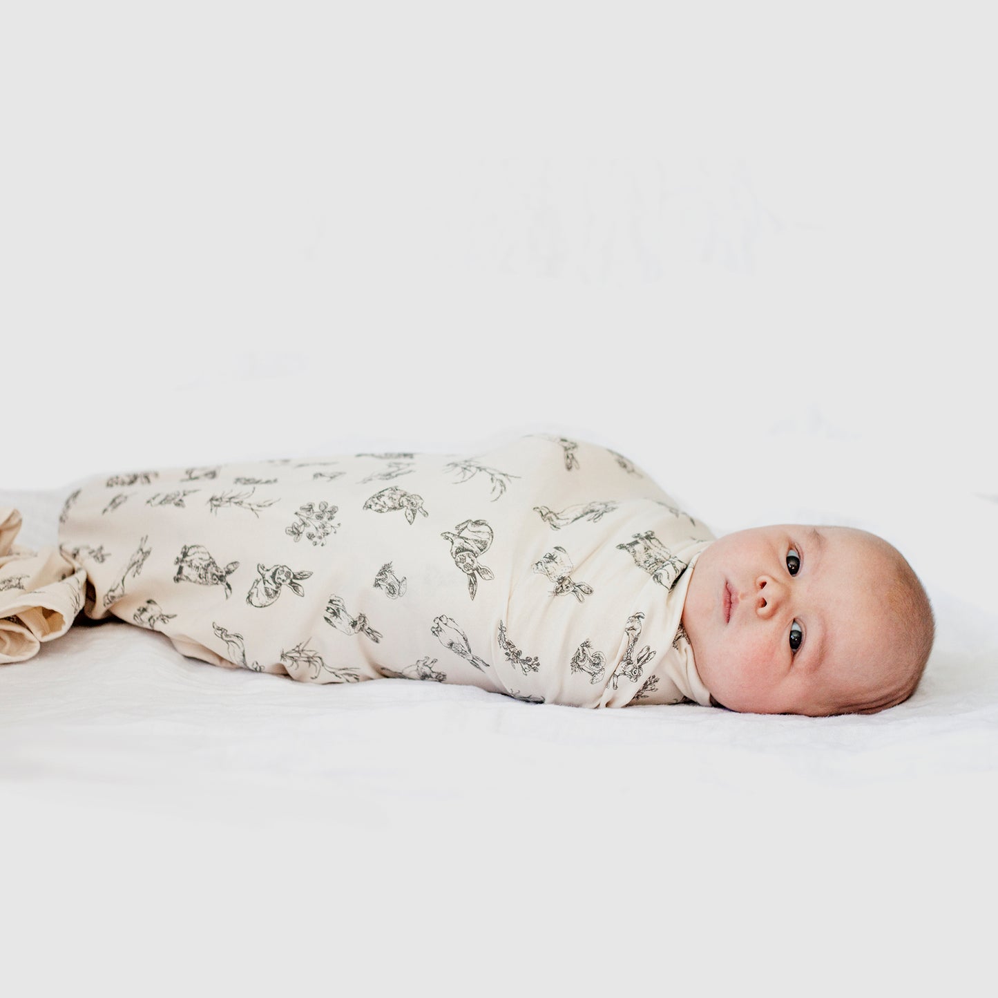 Burrow & Be | Swaddle - Almond Meadow - Found My Way Invercargill