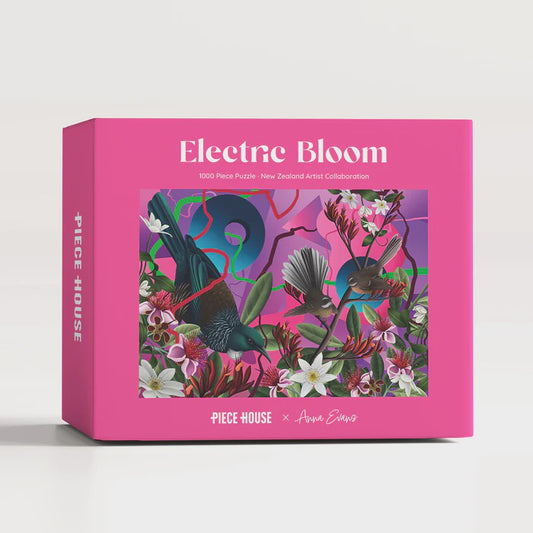 Piece House | Electric Bloom Puzzle - 1,000 pieces