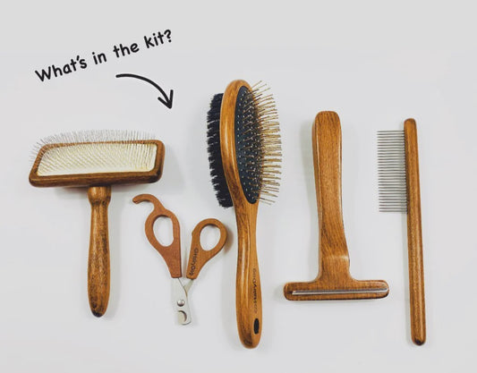 Thirsty Dog | Hairy Dog Grooming Kit