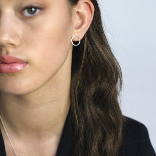 Jane Eppstein | Small Loop Earrings - Found My Way Invercargill