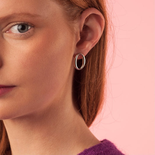 Jane Eppstein | Medium Oval Earrings - Found My Way Invercargill