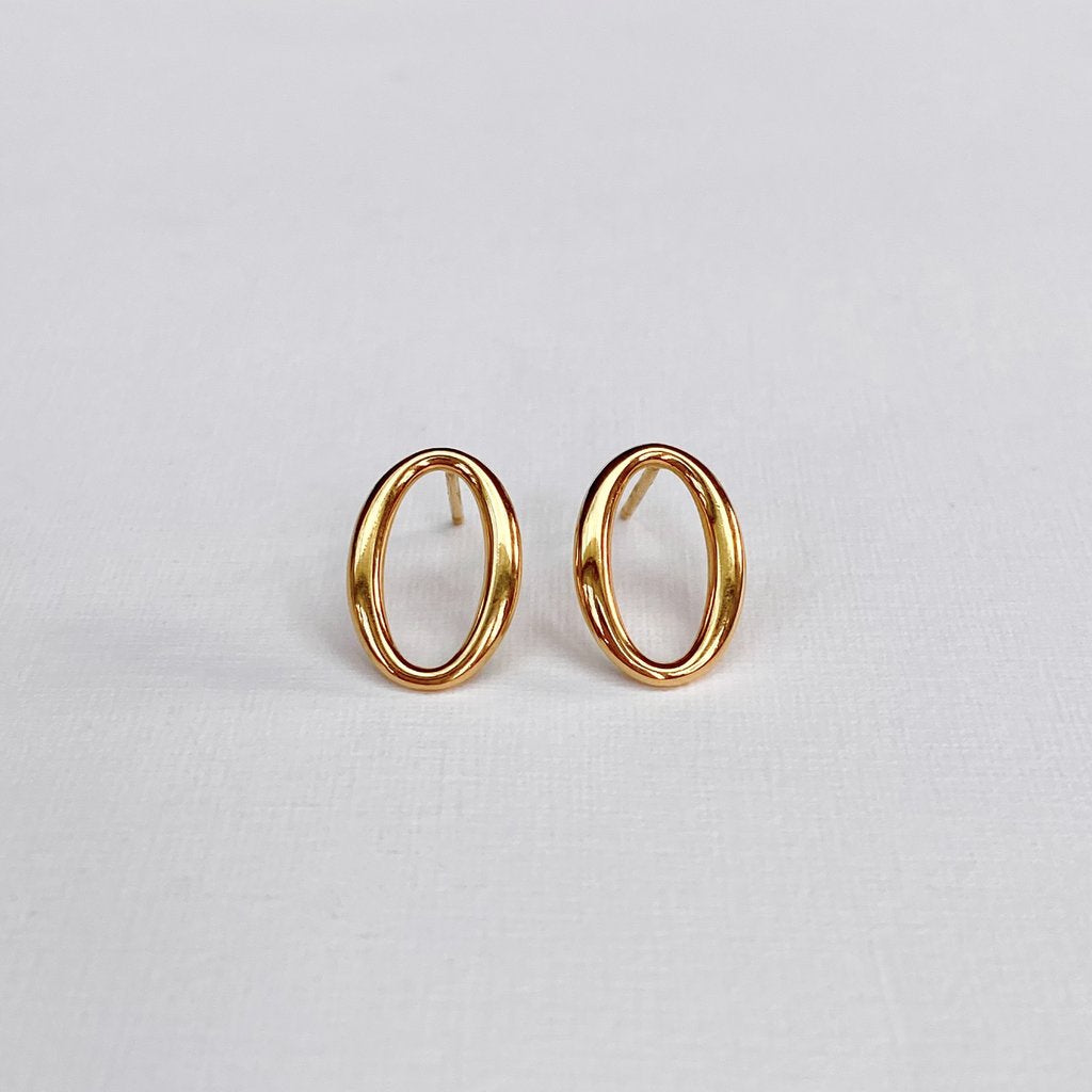 Jane Eppstein | Small Oval Earrings - Found My Way Invercargill