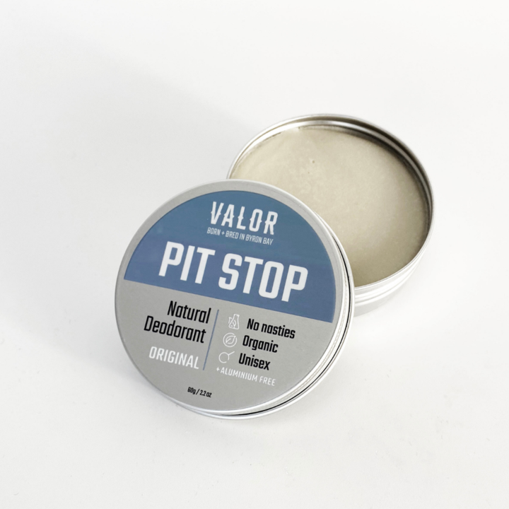 Valor Organics | Pit Stop Natural Deodorant - Found My Way Invercargill