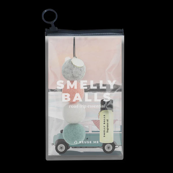 Smelly Balls Seapink Set - Reusable Car Air Freshener