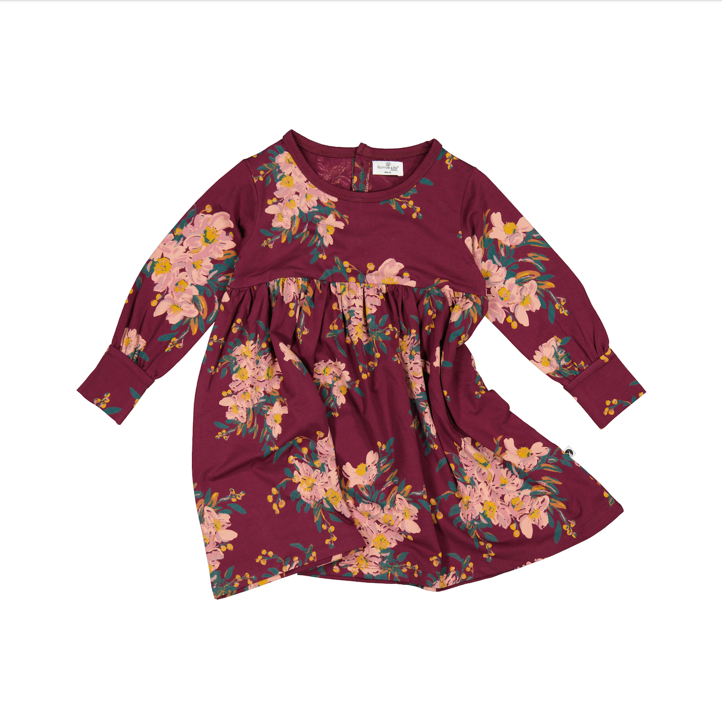 Burrow & Be | Poppy Dress - Alpine Flowers