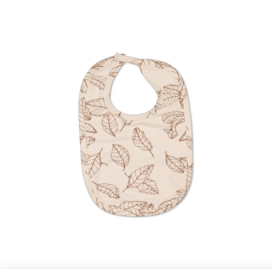 Burrow & Be |  Baby Bib - Leaves - Found My Way Invercargill