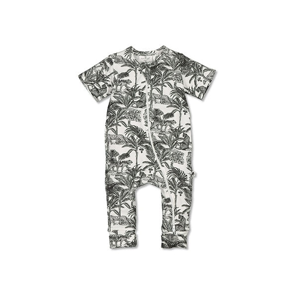 Burrow & Be | Short Sleeve  Zipsuit - Wilderness - Found My Way Invercargill