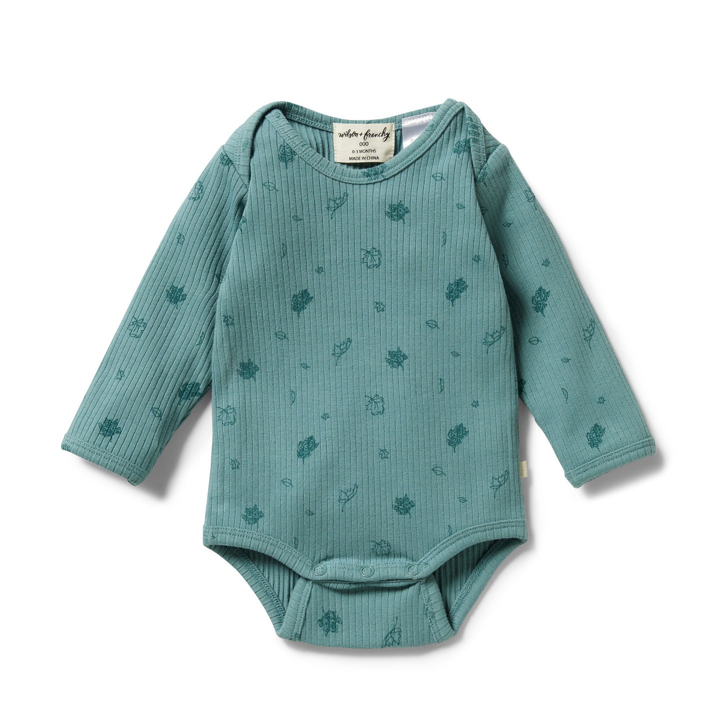 Wilson & Frenchy | Organic Rib Envelope Bodysuit - Found My Way Invercargill