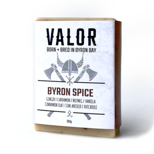 Valor | Face & Body Soap - Bryon Spice - Found My Way Invercargill