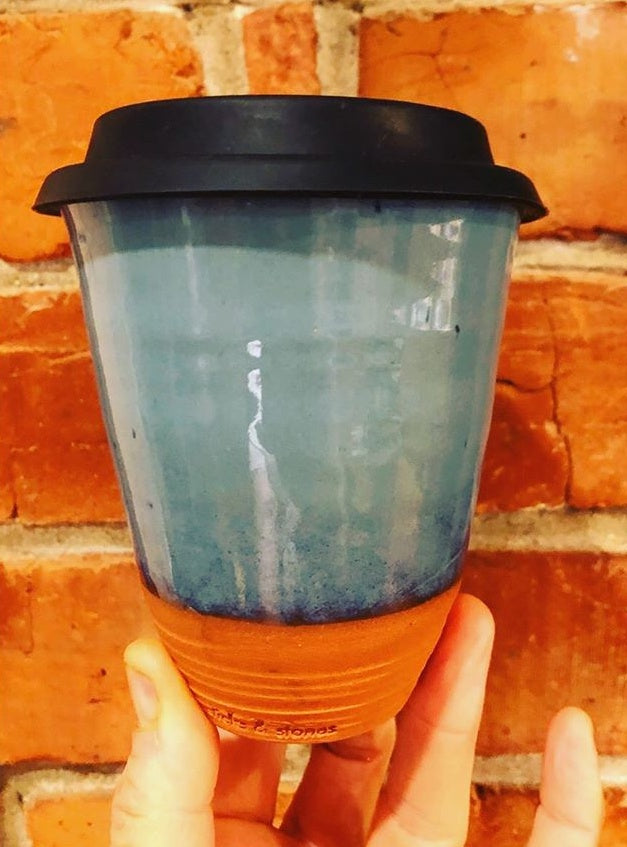 Sticks & Stones Pottery | Keep Cup Tumbler - Found My Way Invercargill