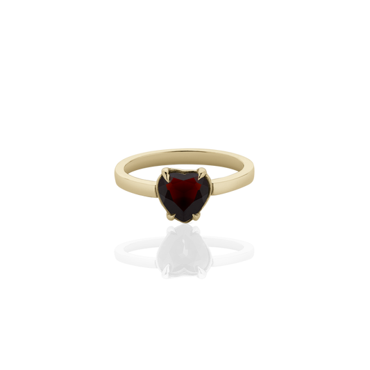 Meadowlark | Heart Jewel Ring - Found My Way Invercargill