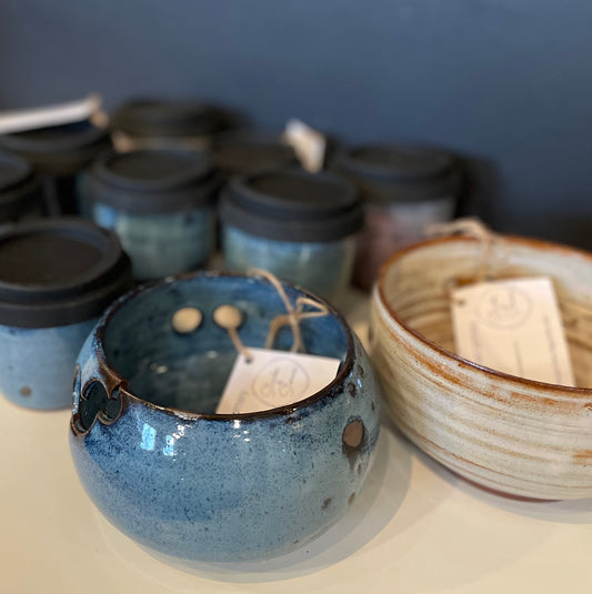 Stick & Stones Pottery | Ceramic Yarn Bowl - Found My Way Invercargill