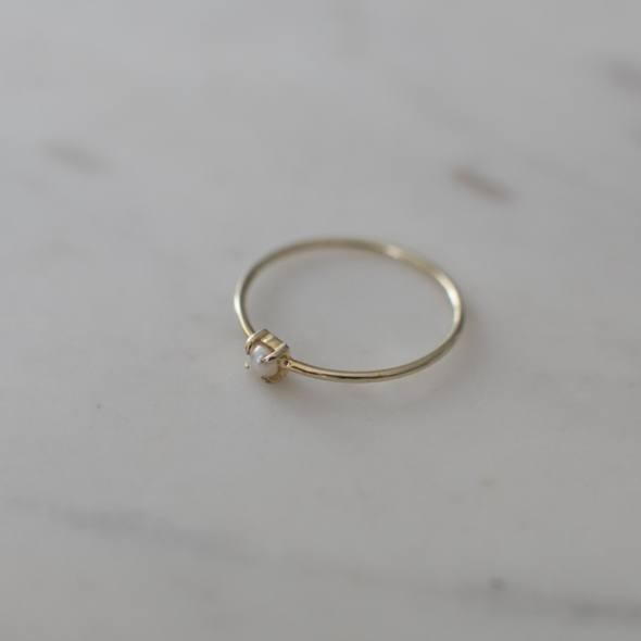 Sophie | Mini Pearl Ring - Found My Way Invercargill